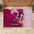 Breast Cancer New Zealand Rubber Doormat Maori Aotearoa Girl Pink Out
