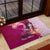 Breast Cancer New Zealand Rubber Doormat Maori Aotearoa Girl Pink Out