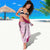 Breast Cancer New Zealand Sarong Maori Aotearoa Girl Pink Out