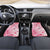 Breast Cancer Awareness Month Car Mats Butterfly Polynesia Watercolor Pink