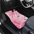 Breast Cancer Awareness Month Car Mats Butterfly Polynesia Watercolor Pink