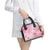 Breast Cancer Awareness Month Shoulder Handbag Butterfly Polynesia Watercolor Pink