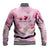 Breast Cancer Polynesian Baseball Jacket I Can Do All Things Through Christ