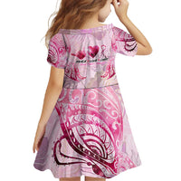 Breast Cancer Polynesian Family Matching Mermaid Dress and Hawaiian Shirt I Can Do All Things Through Christ