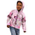 Breast Cancer Polynesian Kid Hoodie I Can Do All Things Through Christ