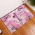 Breast Cancer Polynesian Rubber Doormat I Can Do All Things Through Christ
