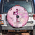 Breast Cancer Polynesian Spare Tire Cover I Can Do All Things Through Christ