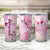 Breast Cancer Polynesian Tumbler Cup I Can Do All Things Through Christ