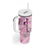 Breast Cancer Polynesian Tumbler With Handle I Can Do All Things Through Christ