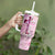 Breast Cancer Polynesian Tumbler With Handle I Can Do All Things Through Christ