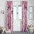 Breast Cancer Polynesian Window Curtain I Can Do All Things Through Christ