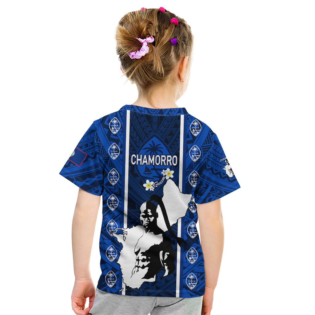Guam Chamorro Warrior Kid T Shirt Traditional Tribal Patterns DT02 - Polynesian Pride