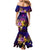Wallis and Futuna Family Matching Mermaid Dress and Hawaiian Shirt Whale Hibiscus Polynesian