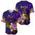 New Caledonia Baseball Jersey Whale Hibiscus Polynesian