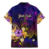 New Caledonia Family Matching Mermaid Dress and Hawaiian Shirt Whale Hibiscus Polynesian