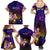 Tahiti French Polynesia Family Matching Summer Maxi Dress and Hawaiian Shirt Whale Hibiscus Polynesian