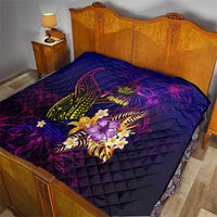 Tahiti French Polynesia Quilt Whale Hibiscus Polynesian