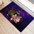 Tahiti French Polynesia Rubber Doormat Whale Hibiscus Polynesian