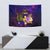 Tahiti French Polynesia Tapestry Whale Hibiscus Polynesian