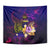 Tahiti French Polynesia Tapestry Whale Hibiscus Polynesian