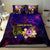 Cook Islands Bedding Set Whale Hibiscus Polynesian