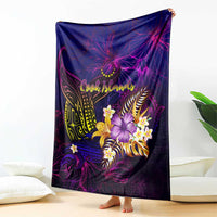 Cook Islands Blanket Whale Hibiscus Polynesian