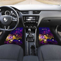 Cook Islands Car Mats Whale Hibiscus Polynesian
