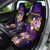 Cook Islands Car Seat Cover Whale Hibiscus Polynesian