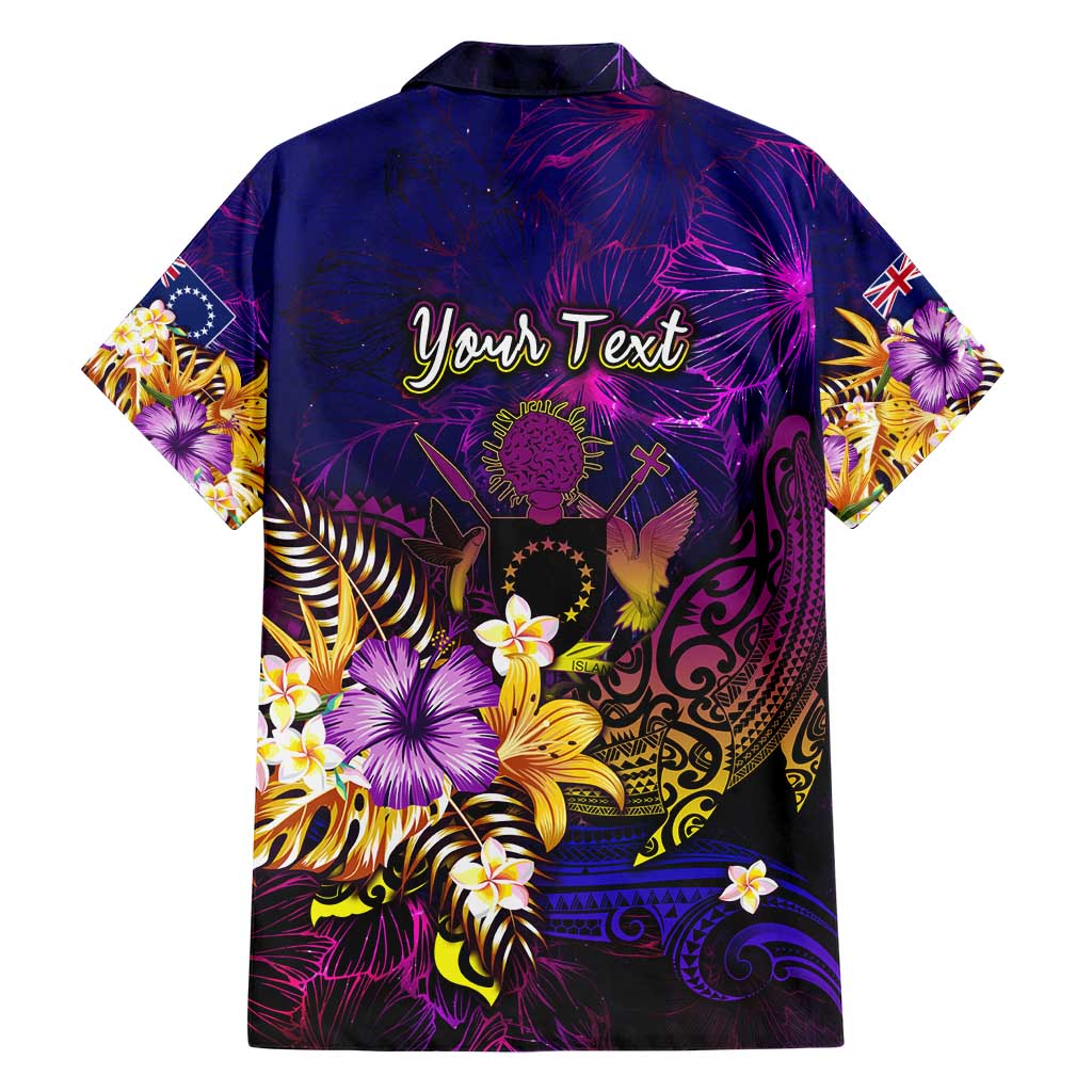 Cook Islands Family Matching Short Sleeve Bodycon Dress and Hawaiian Shirt Whale Hibiscus Polynesian