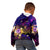 Cook Islands Kid Hoodie Whale Hibiscus Polynesian