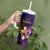 Cook Islands Tumbler With Handle Whale Hibiscus Polynesian