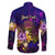 Nauru Family Matching Off The Shoulder Long Sleeve Dress and Hawaiian Shirt Whale Hibiscus Polynesian