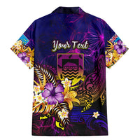 Tuvalu Family Matching Mermaid Dress and Hawaiian Shirt Whale Hibiscus Polynesian