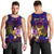 Tuvalu Men Tank Top Whale Hibiscus Polynesian