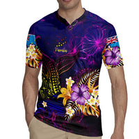 Tuvalu Rugby Jersey Whale Hibiscus Polynesian