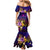 Northern Mariana Islands Family Matching Mermaid Dress and Hawaiian Shirt Whale Hibiscus Polynesian