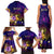 Northern Mariana Islands Family Matching Tank Maxi Dress and Hawaiian Shirt Whale Hibiscus Polynesian