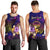 Marshall Islands Men Tank Top Whale Hibiscus Polynesian