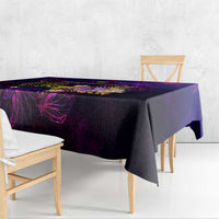 Marshall Islands Tablecloth Whale Hibiscus Polynesian