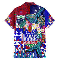 manu-samoa-rugby-2023-family-matching-tank-maxi-dress-and-hawaiian-shirt-humpback-whale-hexagon-tribal-tropical-style