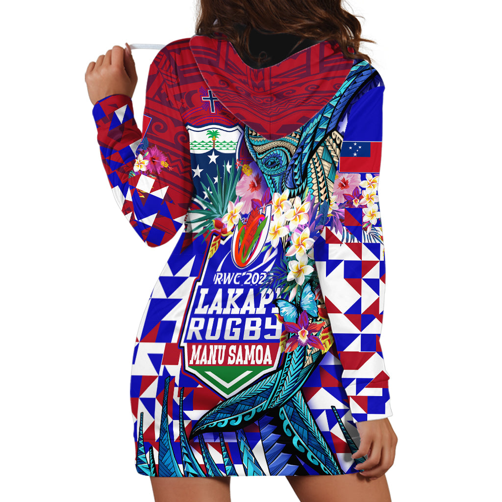 manu-samoa-rugby-2023-hoodie-dress-humpback-whale-hexagon-tribal-tropical-style