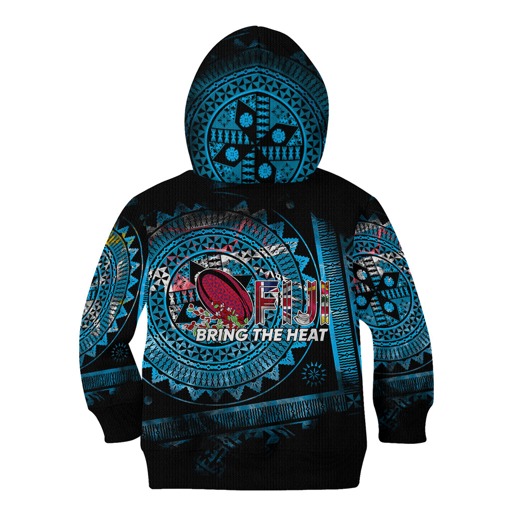 Fiji Rugby Kid Hoodie Bring The Heat DT02 - Polynesian Pride