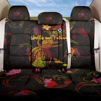 Wallis and Futuna Back Car Seat Cover Octopus Plumeria Polynesian Tattoo