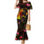 Wallis and Futuna Family Matching Mermaid Dress and Hawaiian Shirt Octopus Plumeria Polynesian Tattoo