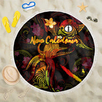 New Caledonia Beach Blanket Octopus Plumeria Polynesian Tattoo
