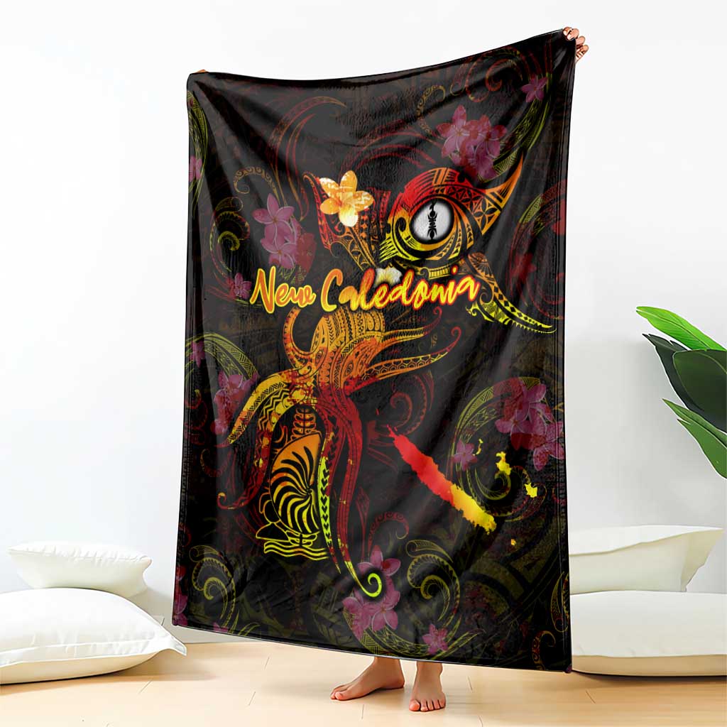 New Caledonia Blanket Octopus Plumeria Polynesian Tattoo