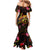 New Caledonia Family Matching Mermaid Dress and Hawaiian Shirt Octopus Plumeria Polynesian Tattoo