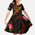 New Caledonia Family Matching Tank Maxi Dress and Hawaiian Shirt Octopus Plumeria Polynesian Tattoo