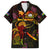 New Caledonia Family Matching Tank Maxi Dress and Hawaiian Shirt Octopus Plumeria Polynesian Tattoo