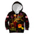 Tahiti French Polynesia Kid Hoodie Octopus Plumeria Polynesian Tattoo